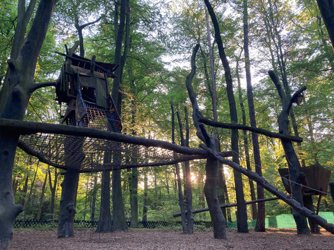 Spielplatz bei der Görlitzer Parkeisenbahn