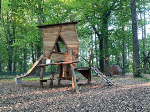 Spielplatz bei der Parkeisenbahn Görlitz