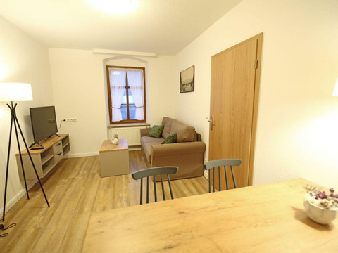 Wohnraum mit Schlafsofa