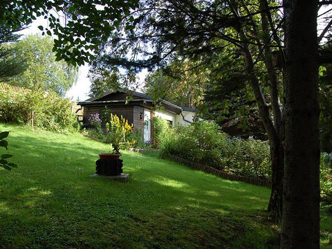 Der Garten im Sommer