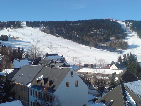 ansicht berge winter