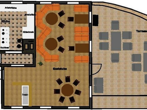 Grundriss Gemeinschaftsräume