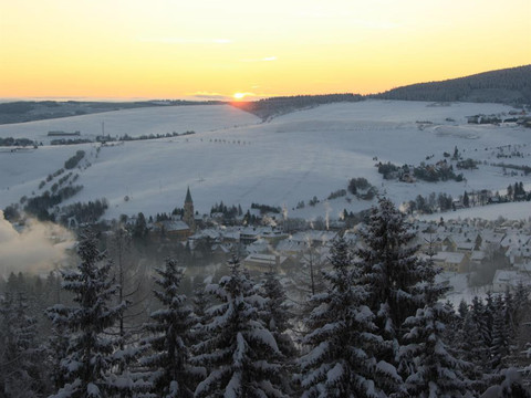 Oberwiesenthal im Winter