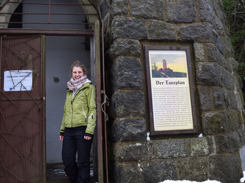 Eingang zum Aussichtsturm