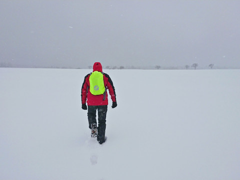 Auf dem (verschneiten) Mühlsteig
