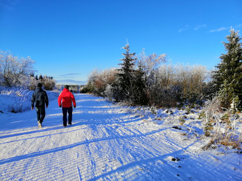 Winterwandern in der Urlaubsregion Altenberg
