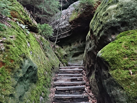 Aufstieg zum Kuhstall