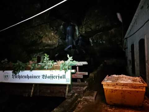 Lichtenhainer Wasserfall (vor der Saison)