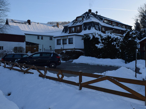 Pension Lachmann im Winter