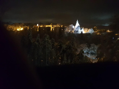 Ausblick bei Nacht