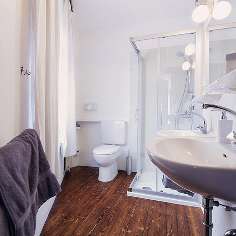 Badezimmer Fachwerkzimmer