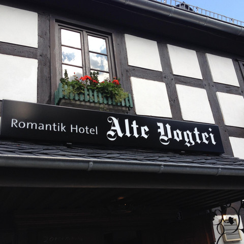 Schriftzug Hotel