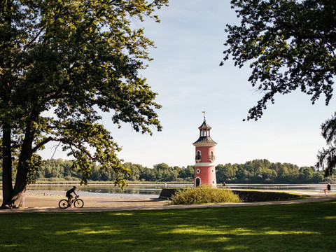 Leuchtturm am Fasanenschlösschen Moritzburg