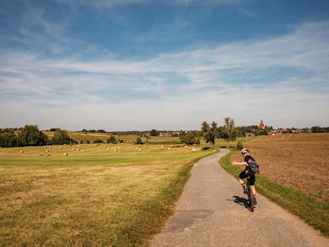 auf dem Weg nach Moritzburg
