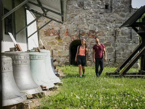 Kammweg - Hochofen der ehemaligen Glockengießerei Morgenröthe