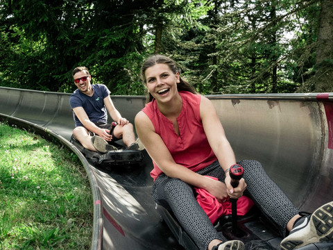 Sommerrodelbahn am Erlebnisberg Altenberg