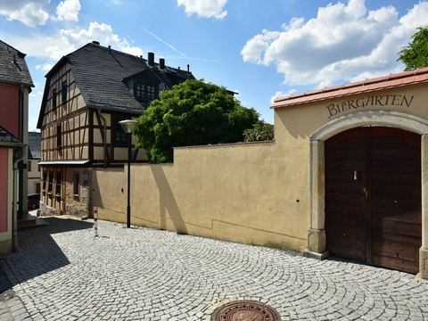 Biergarten in Treuen