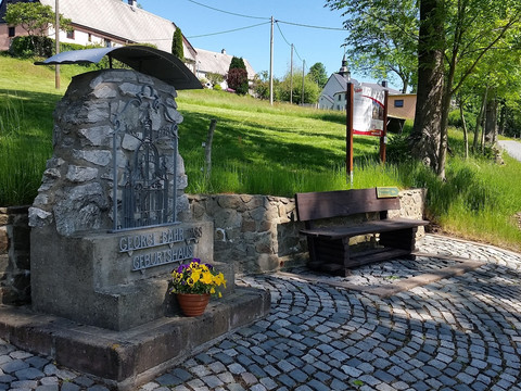 Gedenkstein von George Bähr in Fürstenwalde