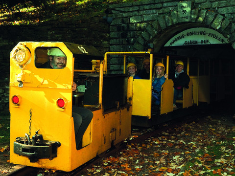 Grubenbahn im Markus Röhling Stolln Frohnau