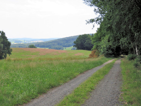 Blick nach Wehrsdorf
