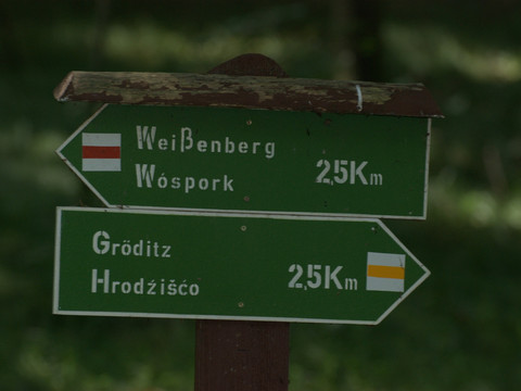 deutsch-sorbische Beschilderung