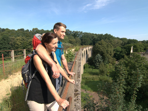 Weitsicht vom Eisenbahnviadukt