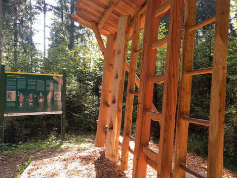 verschiedene Fahrten am Lehrpfad (klettergeeignet)