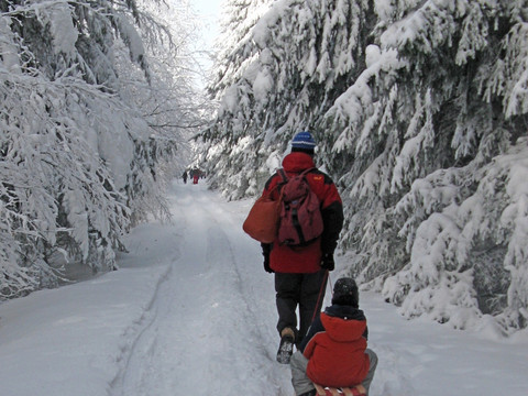 Wintertraum im Sehmatal