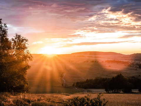 Sonnenuntergang am Mückentürmchen