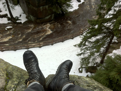 Auf dem Nonnenfelsen