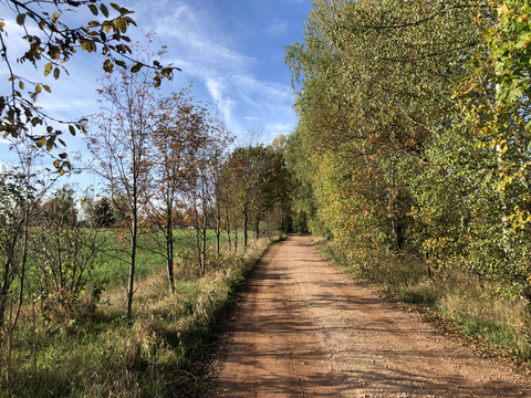 Eisenweg an der Tabakstanne in Thalheim
