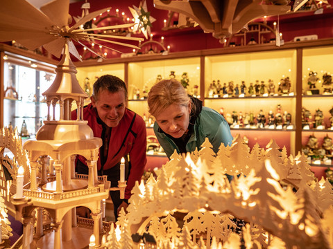 Handwerkskunst in Seiffen