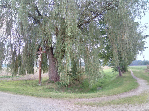 Kreuz an der alten Weide vor Ralbitz