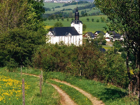 Flyer zum Geschichtsweg