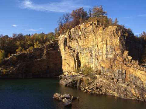 Steinbruch, Königshainer Berge