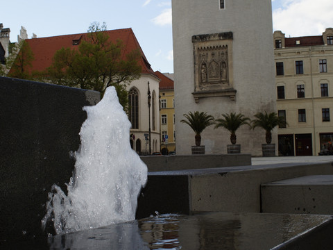 Wasserband am Marienplatz, Görlitz