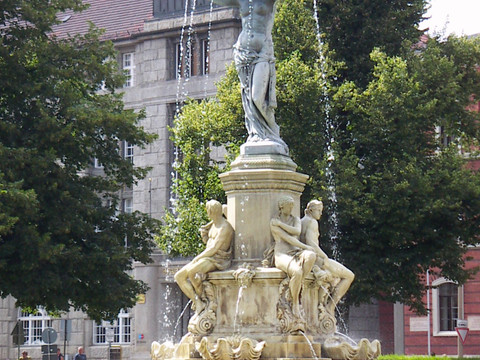 Muschelminna am Postplatz, Görlitz