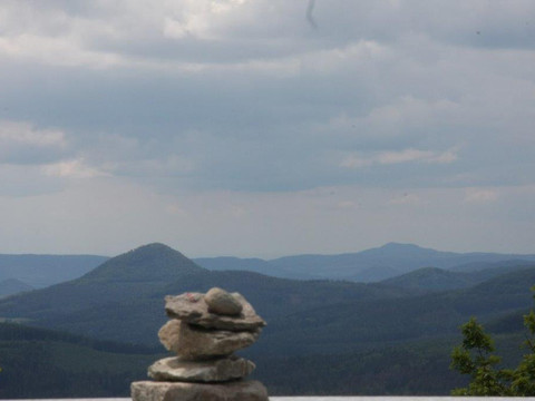Ausblick von der Lausche