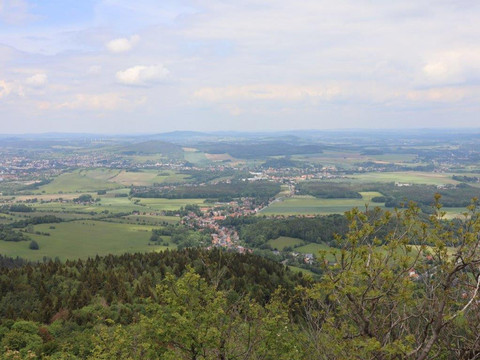 Ausblick von der Lausche