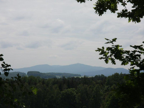Blick auf den Jeschken