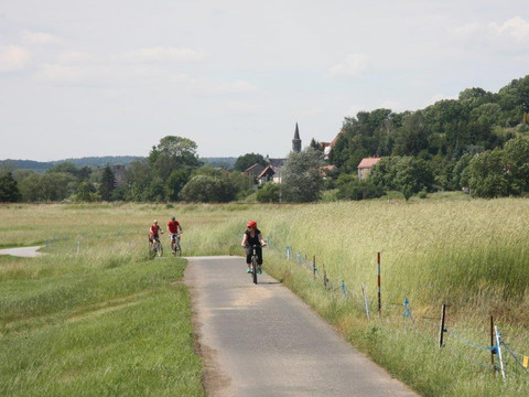 Auf dem Oder-Neiße-Radweg