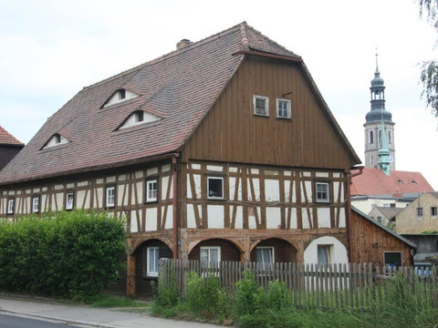 Umgebindehaus in Hirschfelde