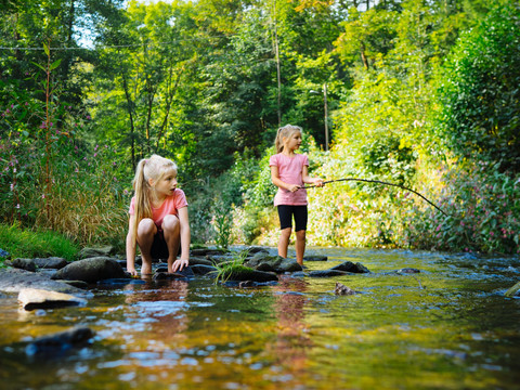 Abkühlung in der Preßnitz