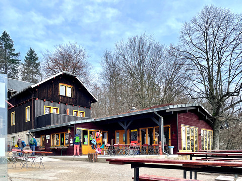 Gaststätte "Brandbaude" an der Brandaussicht