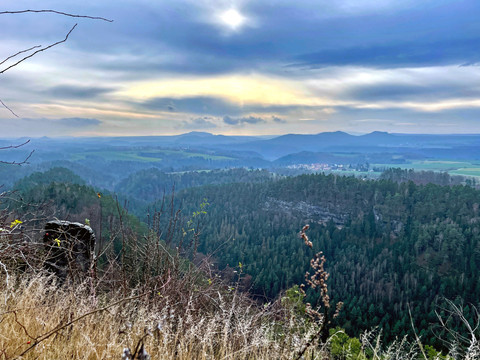 Blick von der Brandaussicht nach Südosten