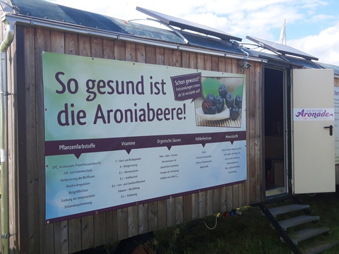 Infowagen zur Aroniabeere