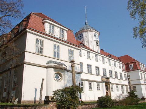 Ehemailges Kurmittelhaus im Gesundheitspark Bad Gottleuba