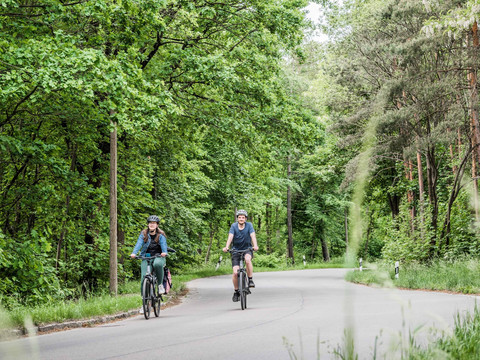 Mittellandroute zwischen Pratzschwitz und Graupa