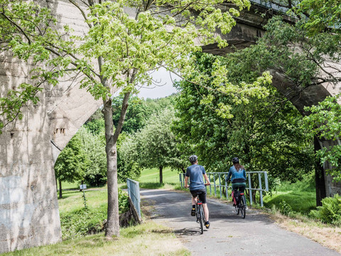 Unterwegs auf der Mittellandroute
