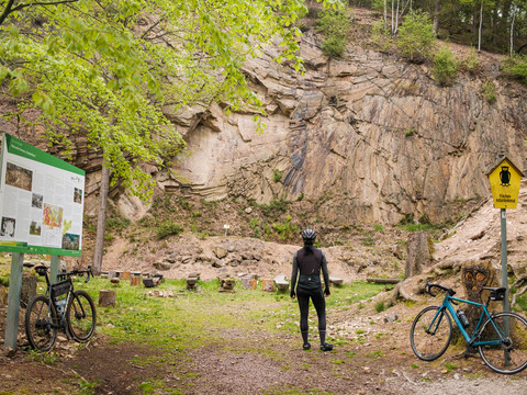 Geologisches Freilichtmuseum Porphyrfächer Mohorn-Grund